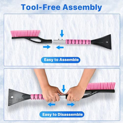OUSHASAA 27 in Snow Brush and Ice Scraper - Image 6