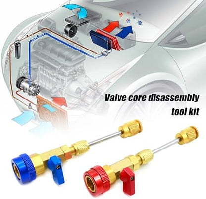 EATAKWARD R134a R1234yf R22 Valve Core Remover Installer Tool Kit - Image 6