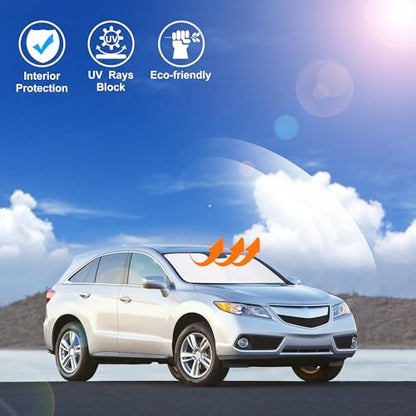 Windshield Sun Shade for 2013-2018 Acura RDX Accessories - Image 5