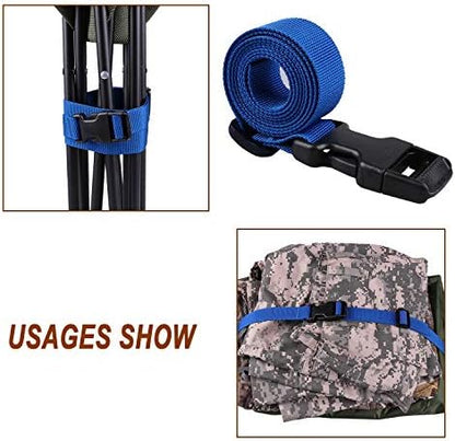 MAGARROW 24" 40" 60" 100" Strap Buckle Packing Straps Adjustable 1-Inch Belt - Image 7