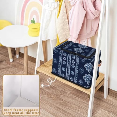 Storage Bins With Zipper Lid, Collapsible Trunk Organizer, Car Organizers and - Image 5