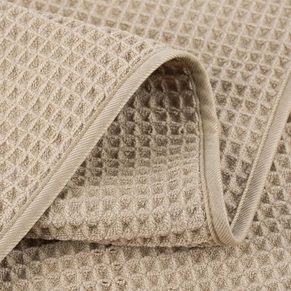 POLYTE 430 GSM Poly Blend Microfiber Quick Dry Waffle Hand Towel, 16x30 in - Image 5