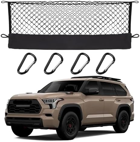 Cargo Net for Toyota Sequoia Trunk Car Rear Tailgate Touring Netting SUV by Unknown