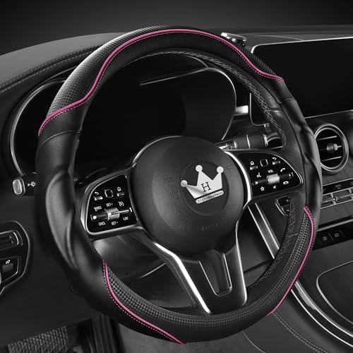 HighnessHwoo 3D Car Steering Wheel Cover Comfort Grip Massage Sporty Anti-Slip - Image 2
