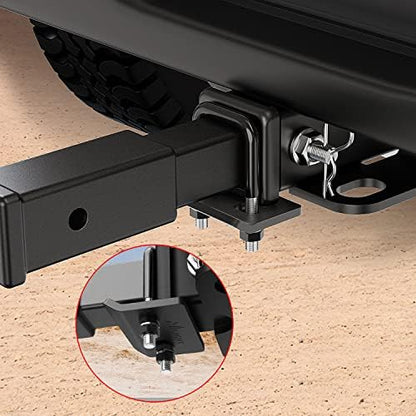 Nilight Trailer Hitch Extender 7" fits 2 Inch Receiver w/Hitch Tightener - Image 7