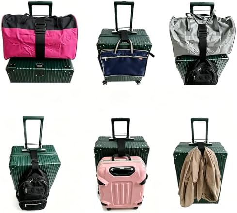 Luggage Straps for Suitcases, Extended Adjustable Luggage Connector Straps - Image 6