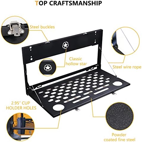 Foldable Tailgate Table Storage - Image 6