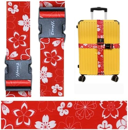 Teeoff Luggage Straps Suitcase Belts Travel Bag Accessories Adjustable 220CM by Teeoff