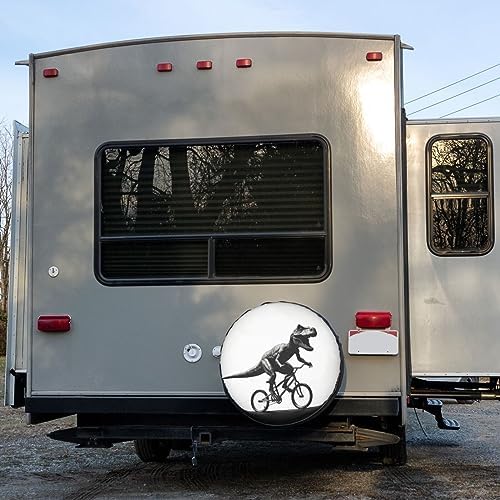 Dinosaur Moon Spare Tire Cover Dust-Proof Wheel Tire Cover Fit Trailer - Image 6
