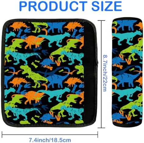 Seat Belt Cover for Kids, Seat Belt Pad for Boys Girls, Car Seat Straps - Image 2