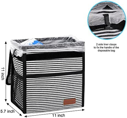 Femuar Leak Proof Car Trash Can - Image 2
