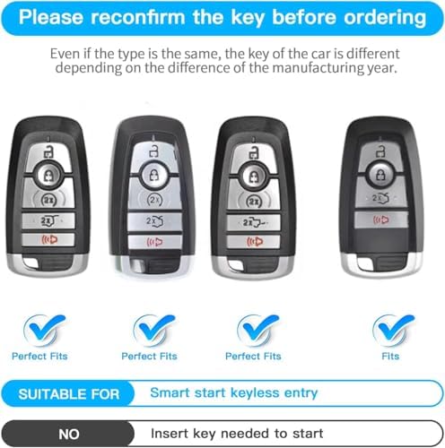 For Ford Key Fob Cover Full Protection 5 Button - Image 2