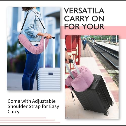 Stuffable Neck Pillow for Travel, Packable Neck Pillow - Image 4