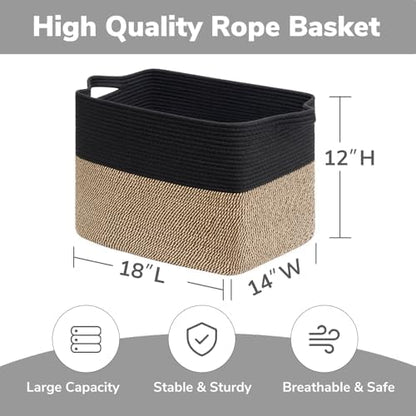 Goodpick 50L Large Woven Storage Basket - Image 3