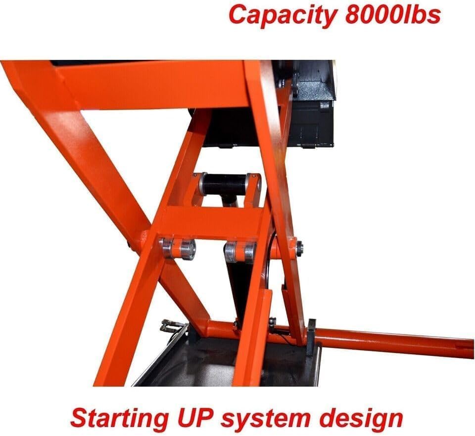 AK-X85 40.15" Mid Rise Scissor Lift Electric Release - Image 2