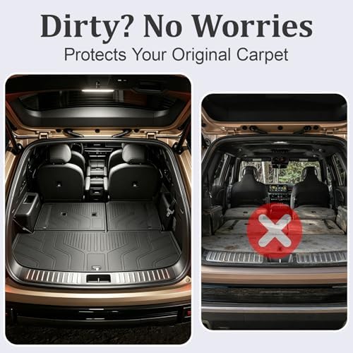 GYGY Custom Fit All-Weather TPE Cargo Mat & Backrest Mat Set - Image 4