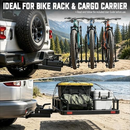 Swing Away Hitch Adapter PRO, 350 lb Capacity, Fits 2-Inch Receiver - Image 5