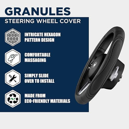 Road Comforts Car Steering Wheel Cover - Image 4