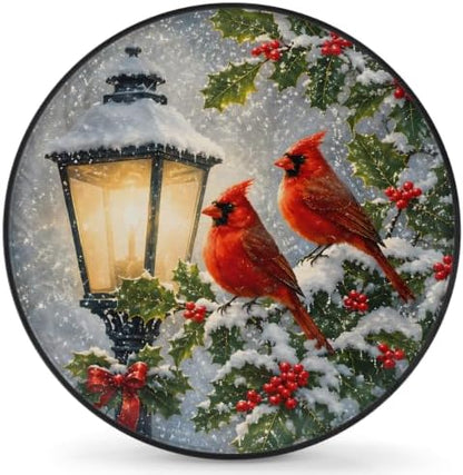 Christmas Spare Tire Cover Waterproof Dust-Proof Spare Wheel Covers by Unknown
