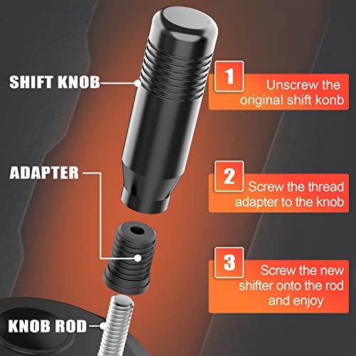 aikeec Gear Shifter Knobs and Adapter Compatible - Image 2