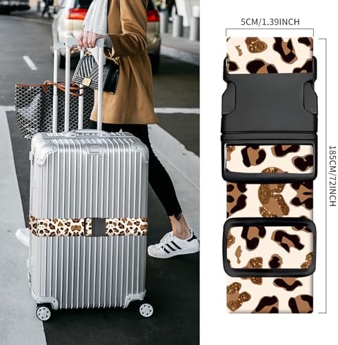 Luggage Straps for Suitcases, Heavy Duty Travel Belt - Image 3