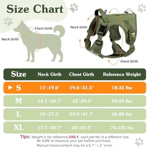 VavoPaw Heavy Duty Tactical Dog Harness - Image 2