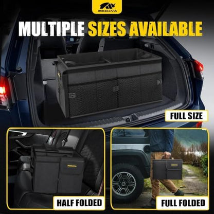 MIKKUPPA Trunk Organizer with Lid - 65L Car Organizer with Cooler - Image 7