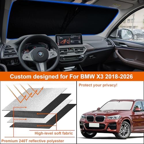 Foldable Front Windshield Sunshade fit - Image 6