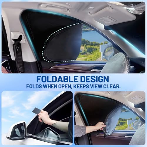 8PCS Car Window Shades for Subaru Outback 2020-2025, Privacy Window Covers - Image 6