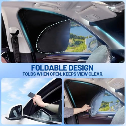 8PCS Car Window Shades for Subaru Outback 2020-2025, Privacy Window Covers - Image 6