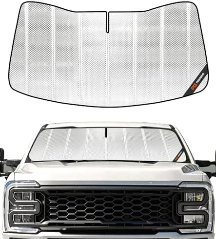 Pigenius Windshield Sun Shade for Ford F250/F350/F450/F550/F600 Super Duty by Pigenius