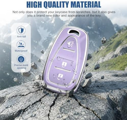 for Chevy Key Fob Cover, 3 Buttons TPU Key Cover - Image 3