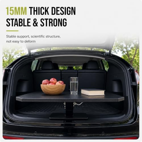 Rear Cargo Table for Tesla Model Y Juniper 2025-2026, Foldable SUV Camping Table - Image 6