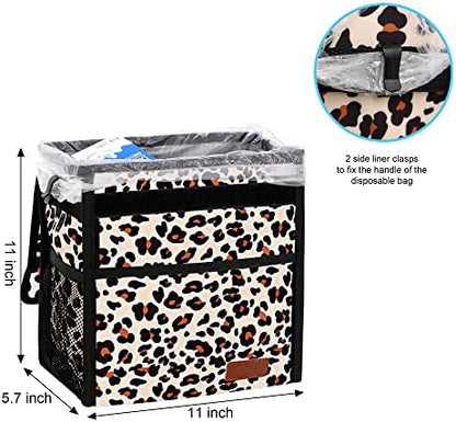 Femuar Leak Proof Car Trash Bag Large Capacity Waterproof Garbage Can - Image 2