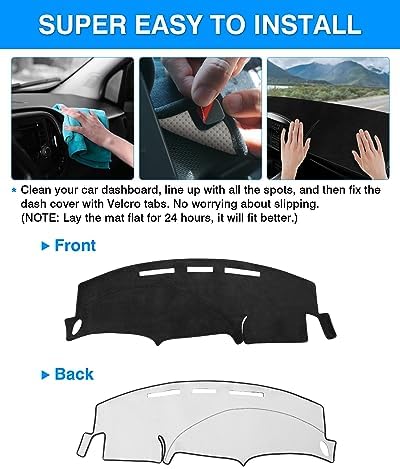 Autorder Dashboard Cover Mat for 1997-2003 Ford F150/F250/Expedition/F150 - Image 5