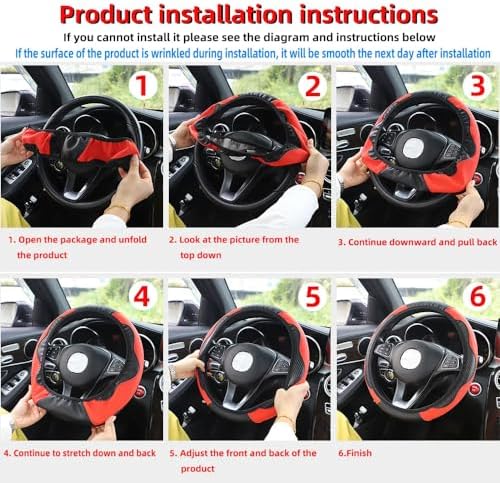 Hot Pink Steering Wheel Cover - Image 3