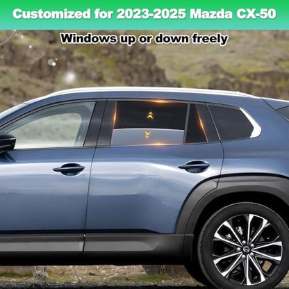 CX50 Window Shades 2023-2025, Rear Side Mesh - Image 4
