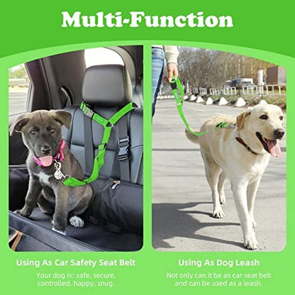 BWOGUE Dog Seat Belt for Car, Headrest Restraint Lead, Non-Elastic - Image 6