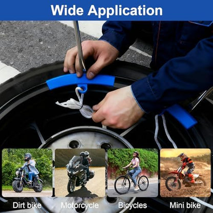Manual Tire Bead Breaker with 14.5” Steel Tire Spoons Tool Set - Image 4