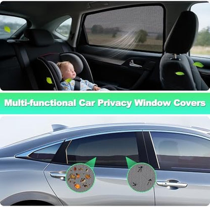 Civic Window Shades 2016-2021, Rear Side Mesh - Image 4