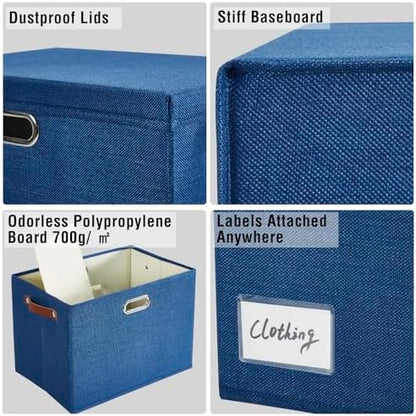 17" Large Fabric Storage Box - Image 4