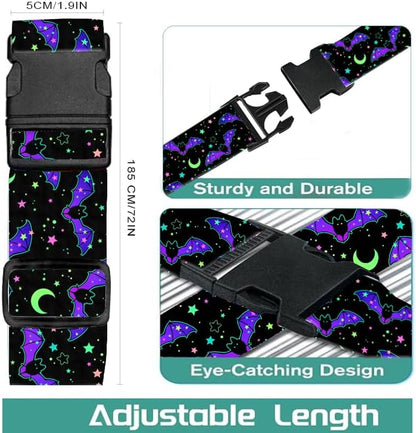 Luggage Straps for Suitcases Travel Belt Accessories, Cute Suitcase Strap - Image 5
