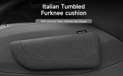 Italian Alcantara Style Fur Car Elbow Rest Pad - Image 4