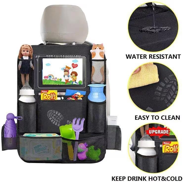 Car Back Seat Organizer, Large Capacity Auto Organizer - Image 2