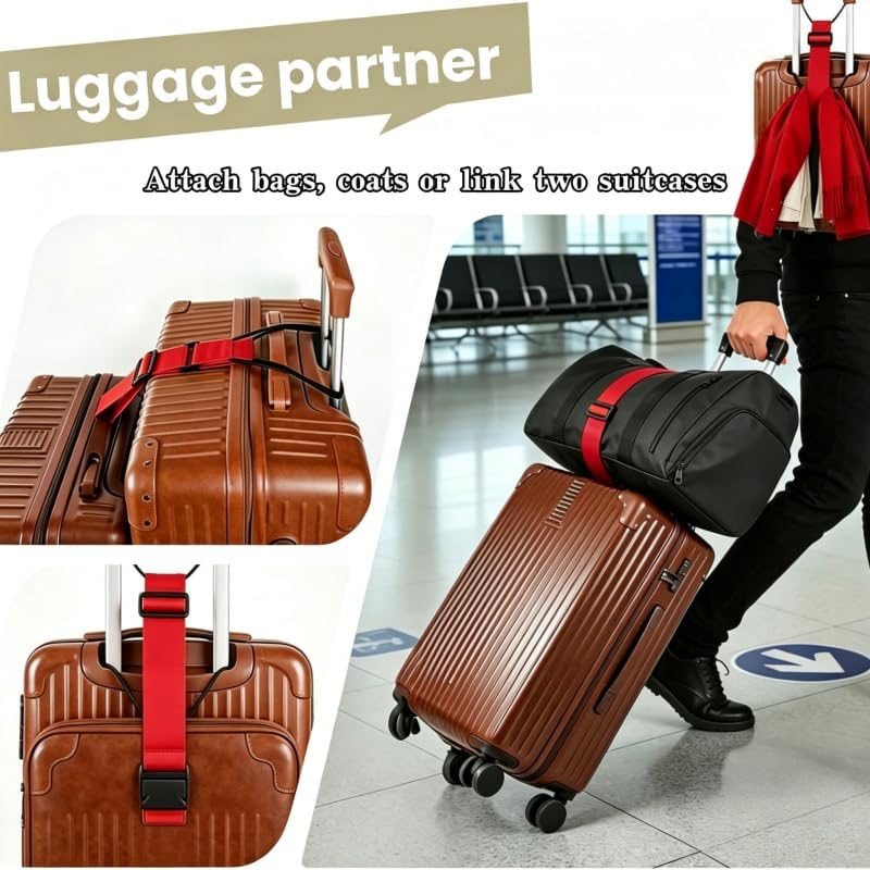 Adjustable Luggage Straps - Image 4