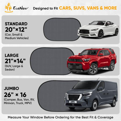 EcoNour Car Window Shade for Baby | Sun Blocker Shade for Baby - Image 4