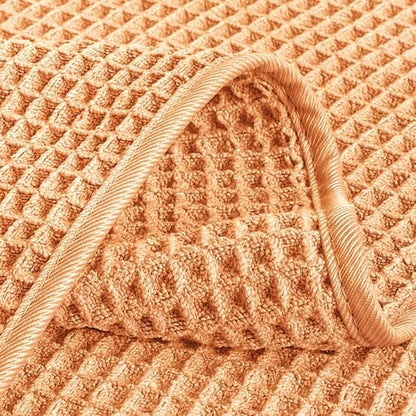 POLYTE 430 GSM Poly Blend Microfiber Quick Dry Waffle Hand Towel, 16x30 in - Image 4