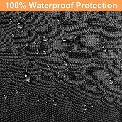 Mancro Dog Car Seat Cover for Back Seat, Waterproof Dog Hammock for Car - Image 3