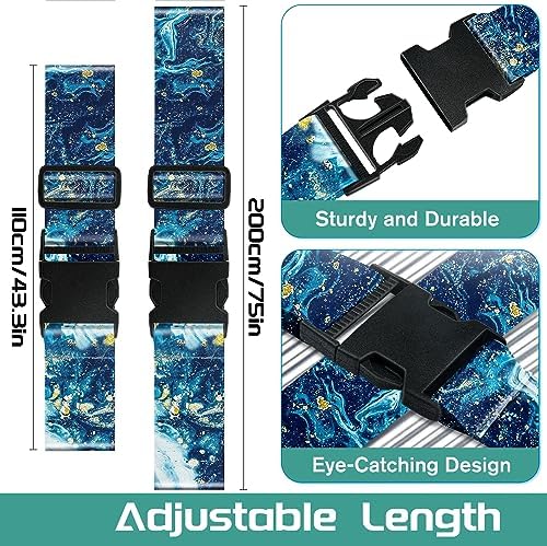 Slohif Luggage Straps for Suitcases Travel Belt Accessories Luggage Connector - Image 2