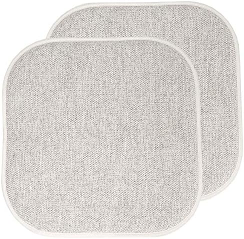 Sweet Home Collection Chair Cushion Memory Foam Pads Honeycomb Pattern Slip Non by SweetHomeCollection